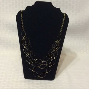 Avon Classic Chain Link Necklace Goldtone